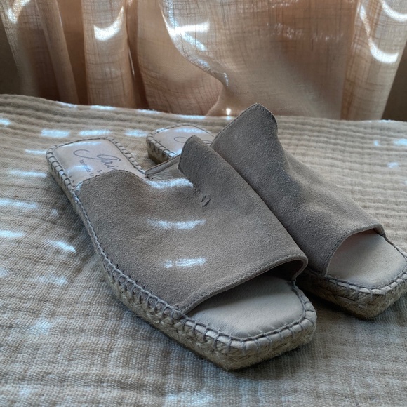 Gaimo Espadrilles Womens  Suede Sandals - Picture 1 of 5